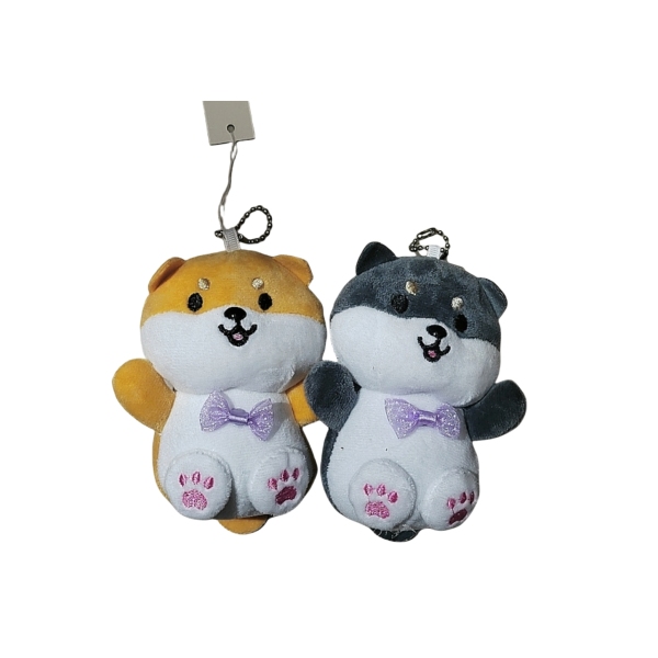 50pcs 11cm plush keychains