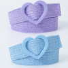 Love Buckle Braided Belt,Women,Uni size,woven fabric【Packaging without Words】_P02718276_4_m