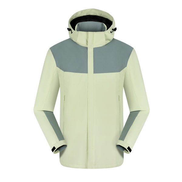 Waterproof Windproof Warm Cotton Jacket Long Sleeve L-4XL Couple 100% Polyester Fiber [No Text Packing