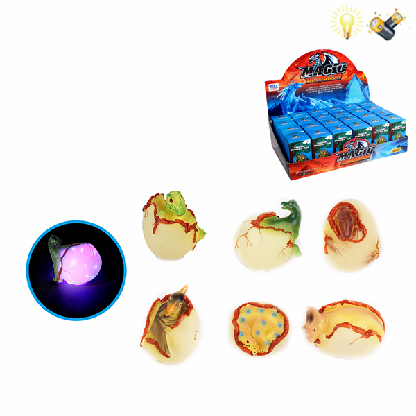 24PCS dinosaur egg(6) Lights With battery Plastic【English Packaging】_200914196_hd