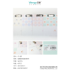 A4 paper clipboard (Sweet Coolism),Mix color,paper【Packaging without Words】_P02767323_8_m