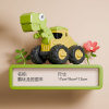 4 Styles Dinosaur Construction Vehicle Push to Slide Variable,Pressure,Solid color,Plastic【English Packaging】_P02938032_11_m