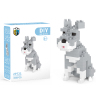 108pcs Schnauzer Block Set,Animal,Plastic【English Packaging】_201621623