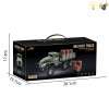 Six wheeled military command vehicle with USB cable,Remote Control,1:16,27HZ,4 directions,Lights,Remote controller excludes batteries,toy includes batteries,Non-transparent wheels,Plastic【English Packaging】_P02417604_5_m