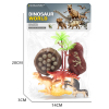 2 Styles 4 (pcs) Solid Dinosaur+Bird Nest Fossil Set,Plastic【English Packaging】_P03028353_3_m