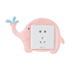 Non-stick cartoon soft rubber glow-in-the-dark switch sticker socket decorative cover protective sleeve,Multiple styles,Plastic【Packaging without Words】_P02718508_8_m