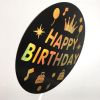 26*16cm Cake decoration Happy Birthday paper【English Packaging】_P01979470_4_m