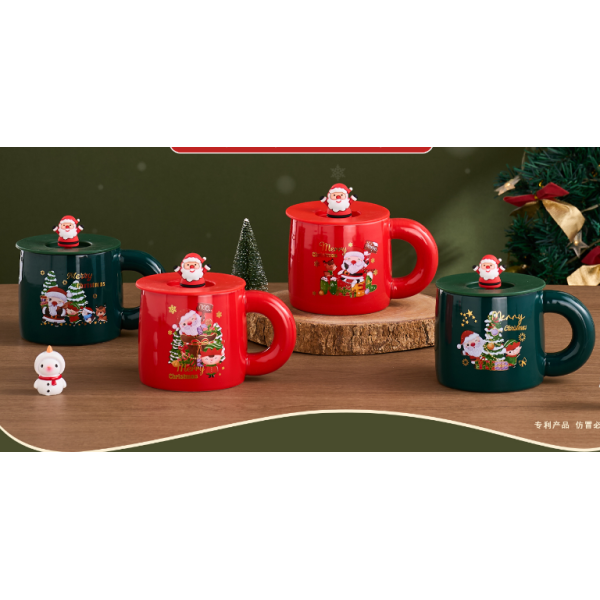 500ML Christmas Ceramic Cup