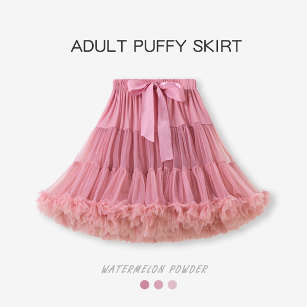 Adult Lolita Puffy Mesh Dresses