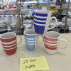 Vintage Striped Ceramic Mug,Mix color,Ceramics【Packaging without Words】_201638592