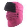 Ear protection with velvet and mask cap Unisex  Winter Hat 100% polyester fiber 【English Packaging】_P02601820_3_m