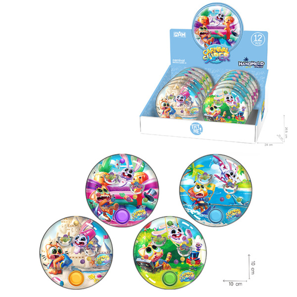 12PCS Диспенсер для воды 4 Style Turnip Rabbit Clear,пластик【Упаковка на английском языке】_201248293_hd