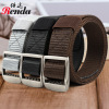 Rotatable Alloy Pin Buckle Nylon Belt,Men,Uni size,Textile【Packaging without Words】_P02936156_2_m