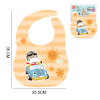 Baby EVA bib/saliva bag/rice bag  Plastic【English Packaging】_201259930