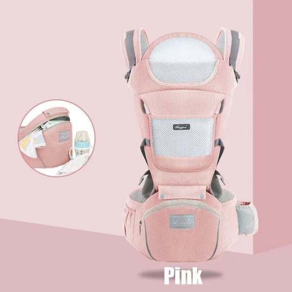 Baby pure cotton shoulder strap waist stool [28 * 25 * 18CM]