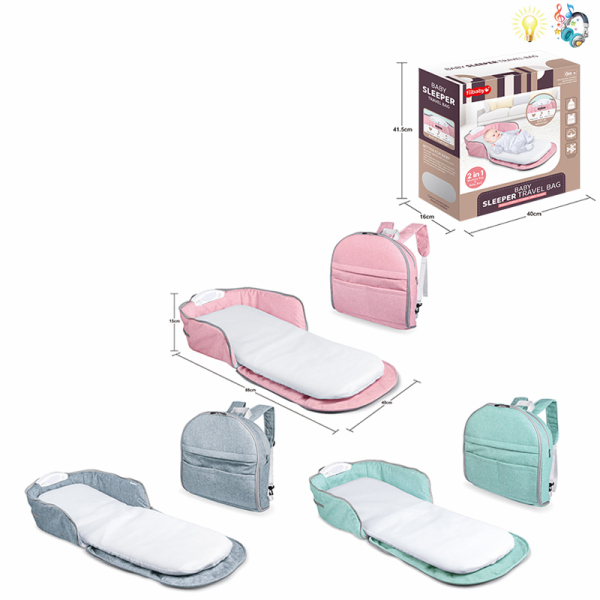 Crib Medium Bed with Lights 3 Colors