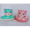 65cm Color Cat Boat Swimming Ring,Plastic【Chinese English  Packaging】_201800891