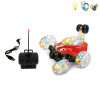 Stunt car with USB Remote Control Tipper Lights Music IC without language Remote controller excludes batteries,toy includes batteries Non-transparent wheels Plastic【English Packaging】_P02191407_2_m