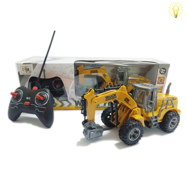 truck Remote Control 4 directions Lights Non-transparent wheels Plastic【English Packaging】_200759087_hd