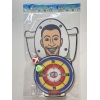 Cartoon target toilet man with 3 balls + hook Accessories Color Random,One side,Velcro【English Packaging】_P02951026_5_m