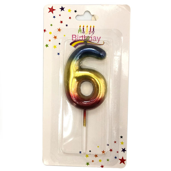 0-9 Number Candles