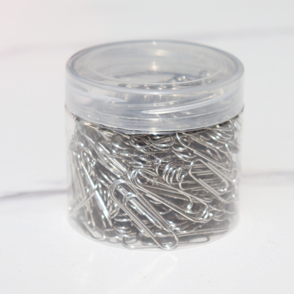 300PCS Rustproof metal paper clips,one colour only,Metal【Packaging without Words】_201802162_hd