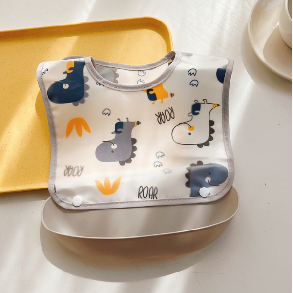 Cartoon removable waterproof washable baby bibs