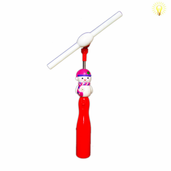 Snowman Spring 5 Light Windmill Rod Twinkle stick Lights Plastic【English Packaging】_200759762_hd