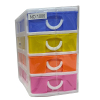 Solid color 3-layer drawer storage box  Plastic【English Packaging】_P02508105_4_m