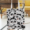 Shoulder Cute Cartoon Canvas Bag,White,one colour only,Plush【Packaging without Words】_201753048