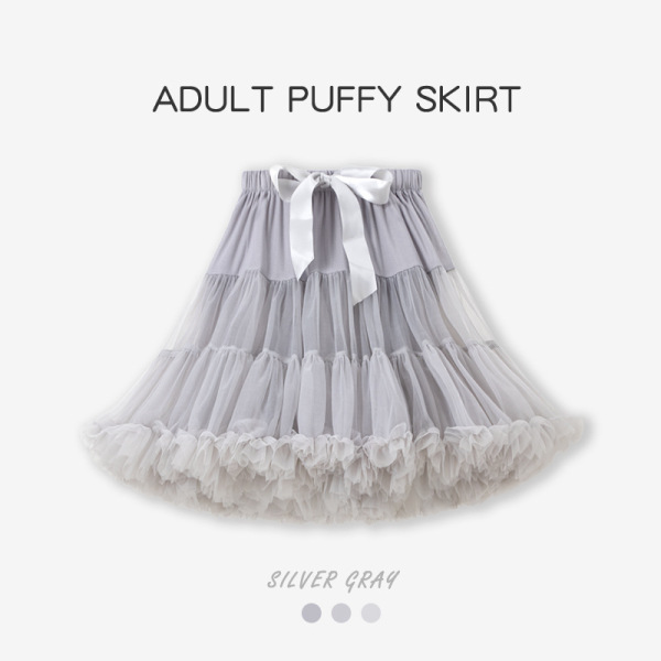 Adult Lolita Puffy Mesh Dresses