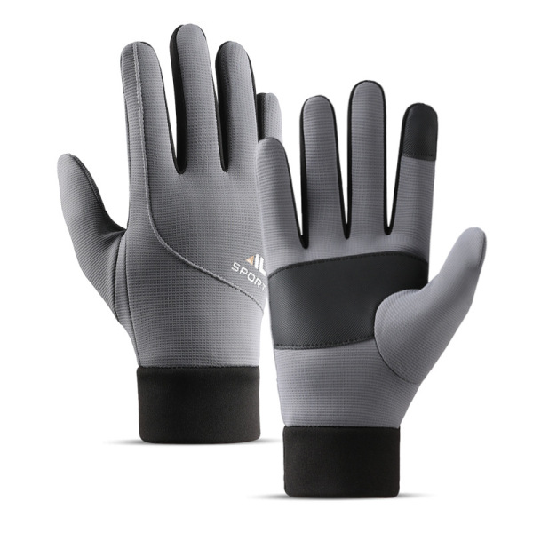 Cold resistant, anti slip, and thick woolen warm gloves,Men,Uni size,split-finger gloves,100% polyester fiber【Packaging without Words】_201571269_hd