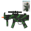 gun Flint Submachine gun Spray painting and solid color Plastic【English Packaging】_200949678