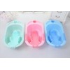 Flat bathtub + rack blue,Baby bath,400+ ml,one colour only,Plastic【English Packaging】_P02669894_2_m