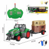 Farmer Livestock RV with USB cable Remote Control 1:24 4 directions Lights Remote controller excludes batteries,toy includes batteries Plastic【English Packaging】_201259383