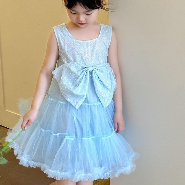 Children's Sequin Mesh Dress