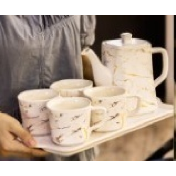 700ML Ceramic Tea Set,one colour only,Ceramics【English Packaging】_201490116_hd