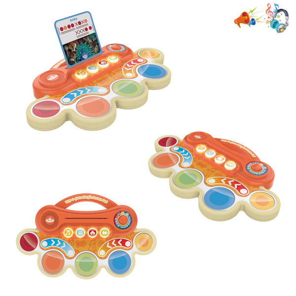 Барабаны Magic Point and Touch с нотами 4 PVC