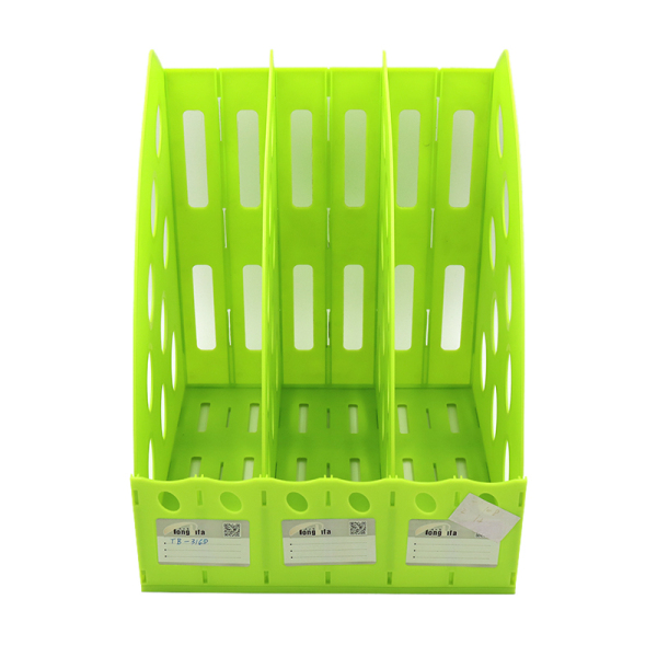 Three-compartment information rack,Mix color,Plastic【English Packaging】_200786937_hd