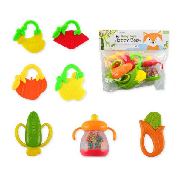 7pcs Baby Teether,Plastic【English Packaging】_201500994_hd