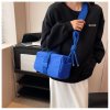 Nylon small square bag solid color trendy knot casual crossbody bag,one colour only,Nylon【Packaging without Words】_P02717217_2_m