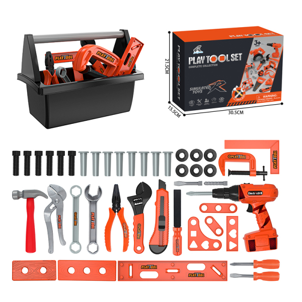 Tool electric drill set portable box