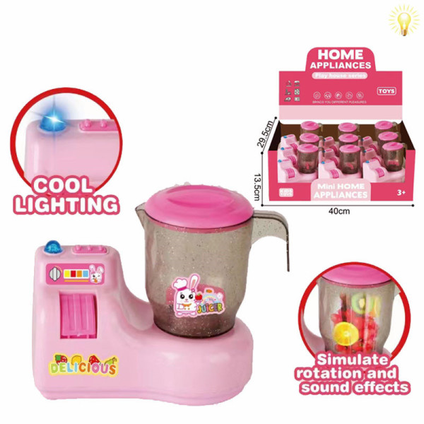 9PCS Simulation Juicer,Cute Version,Electric,Lights,Plastic【English Packaging】_201838140_hd