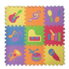 9 pieces of EVA puzzle mats - musical instruments  Plastic【Packaging without Words】_200481609