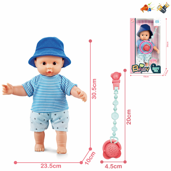 doll set 12 inches Sound IC without language With battery Plush【English Packaging】_200745193_hd