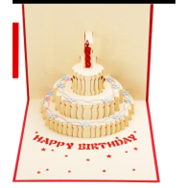 One Birthday Candle Greeting Card