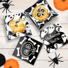 100PCS 10*10+3 Halloween Skeleton Ghost Candy Bags,Almond Cookies / Macaroni Packaging,Multiple styles,Plastic【English Packaging】_P02568231_4_m