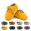 Обувь для малышей на шнуровке Fly Lace Up Baby Soft Sole Toddler Shoes,Новорождённые (до месяца),11-13,Темно-синий,Пакет ОПП,Пакет ОПП,Ворсовая микрофибра【Упаковка без надписей】_P02804301_2_m