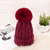 Pom Pom Padded Hat,Women,56-58CM,Winter Hat,100% acrylic【Packaging without Words】_P02671978_6_m