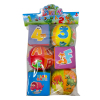 6pcs Dinosaur Numbers Six Piece Ball/English Dice,Плюш【Упаковка на английском языке】_P02732397_2_m